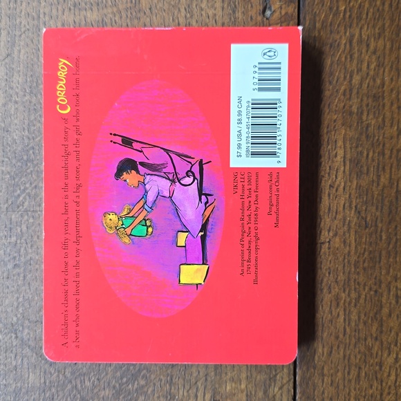 Corduroy By Don Freeman - Children's Board Book - Picture 3 of 3